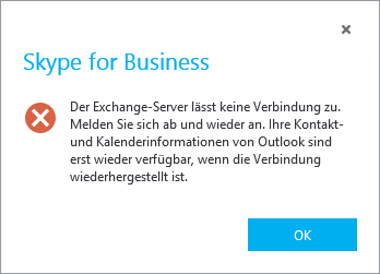 Outlook integrations Probleme